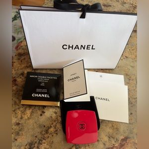 Chanel limited edition mirror duo gift set diva 147